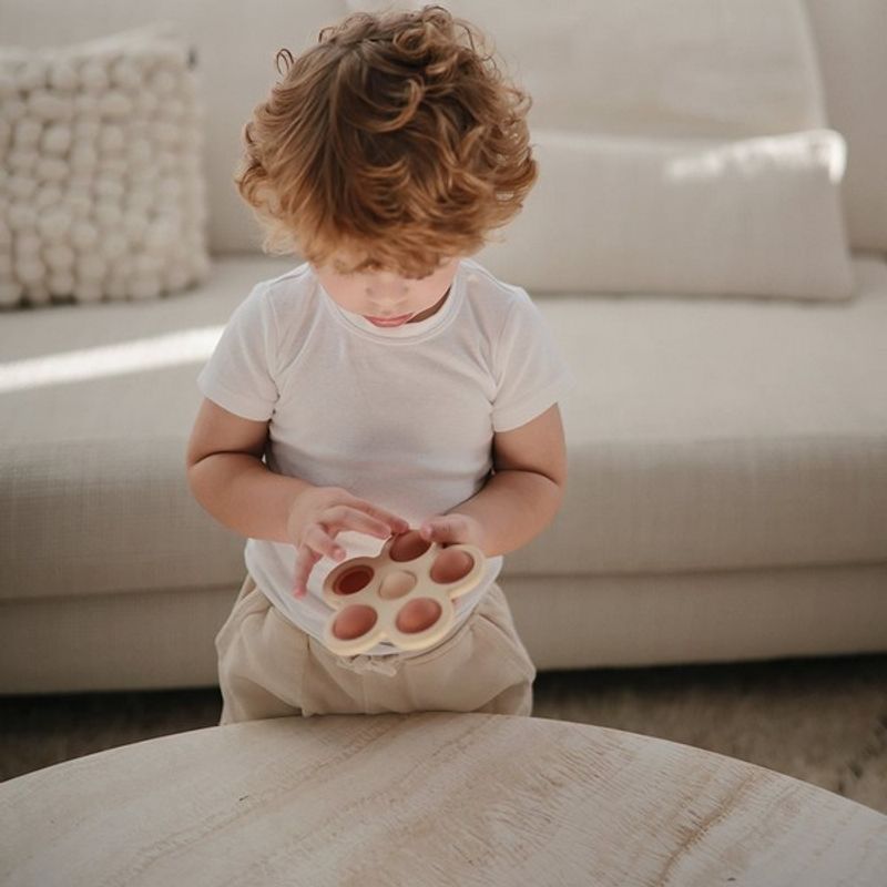 Mushie Flower Press Toy