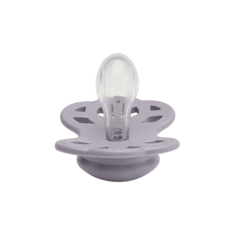 BIBS Infinity Smokk Silicone, Fossil Grey