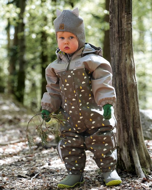 Hovedbilde KATTNAKKEN Baby Regndress Pytt, Månefjell