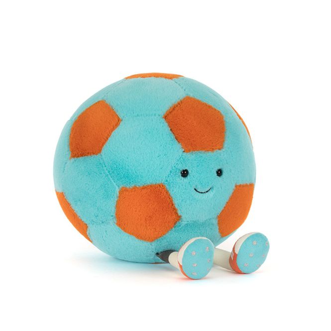 Hovedbilde Jellycat Amuseables Football Blue and Orange