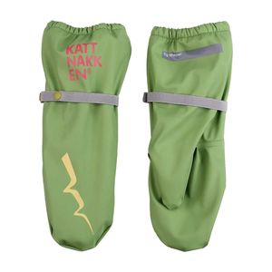 Hovedbilde KATTNAKKEN Superhelt Regnvotter, Supergr&oslash;nn