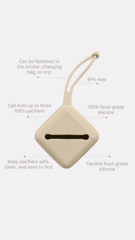 BIBS Smokkeholder, Mauve