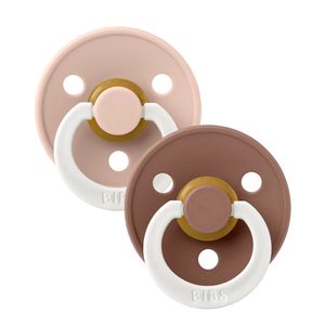 Hovedbilde BIBS Color Smokk 2-pk, Blush GLOW/ Woodchuck GLOW