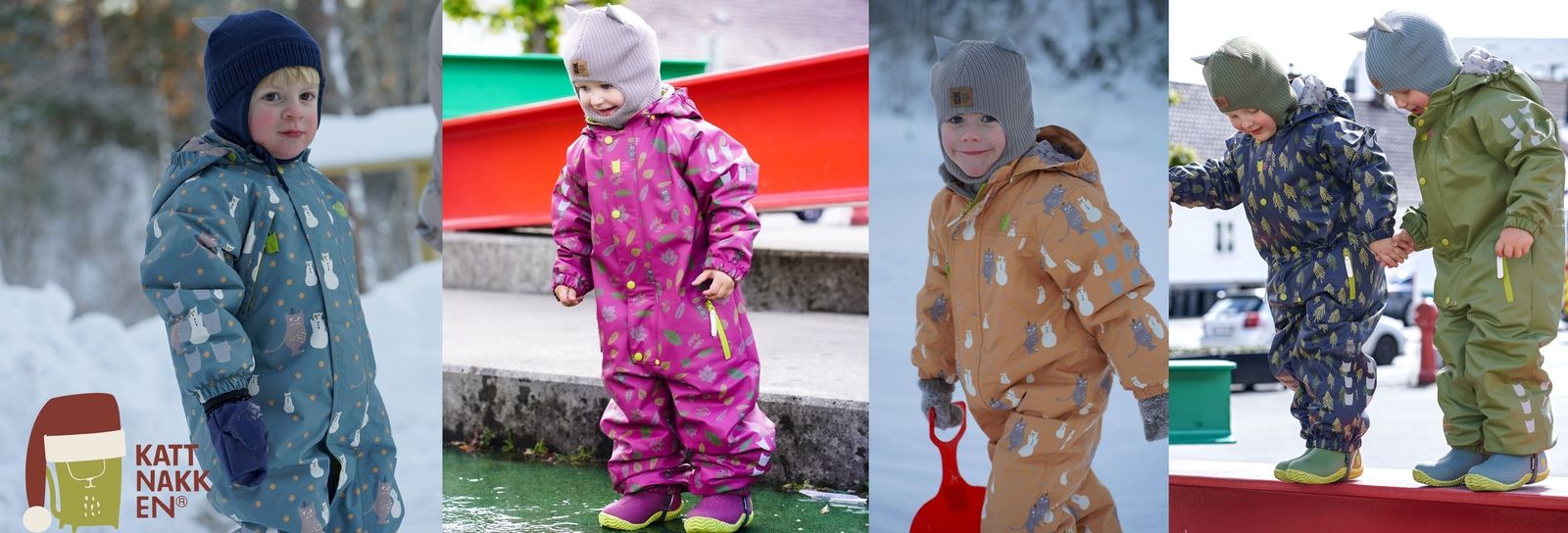 kattnakken Regndress Vinterregndress Regnsett