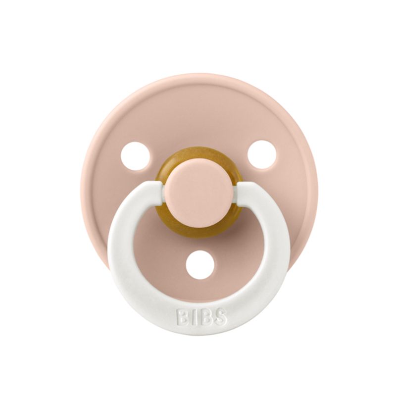 BIBS Color Smokk 2-pk, Blush GLOW/Vanilla GLOW